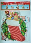 1988 Beistle Christmas Cutouts 4-16" Set Of Four New Packaging. Fixed Price $24.99.