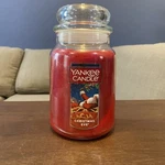 Yankee Candle Christmas Eve Scented Large Jar 22 Oz Single Wick. Fixed Price $20.57.