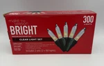 300 Christmas Lights Make The Season Bright Clear 62 Feet Outdoor Indoor. Fixed Price $11.69.