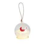 Mud Pie Christmas Cardinal Light-up Ball Ornament. Fixed Price $18.01.