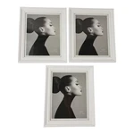Hap Tim 8X10 Picture White Wooden Photo Frames Tabletop Display Set 3. Fixed Price $24.77.