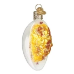 Old World Christmas Ornaments: Various Foods Glass Blown For. Fixed Price $22.40.