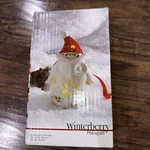 Pfaltzgraff Winterberry Led Owl. Fixed Price $19.99.