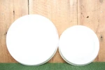 Lot Of 8 (4 Large Small) Wintercraft Globe Ice Ball Lantern Freezing Bases. Fixed Price $10.69.
