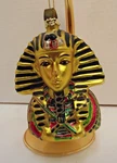 Christmas Ksa Kurt Adler Glass Ornament Gold King Tut Large. Fixed Price $18.00.