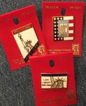 Statue Of Liberty Set 3 1986 Centennial 1996 On Display Card By Pinnacle. Fixed Price $8.00.