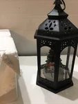 Plow And Hearth Christmas Tree/snowman Light Up Lantern 13" X 7". Fixed Price $18.71.