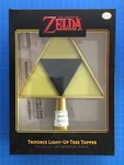Nintendo Zelda Triforce Light Up Christmas Tree Topper 2022 Collectible 9" Led. Fixed Price $6.96.