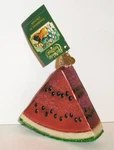 Watermelon Wedge - Old World Christmas Blown Glass Ornament New W/tag 28062. Fixed Price $13.99.
