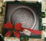 American Glass By Indiana - 13 Christmas Tree Platter Serving Tray Nib. Fixed Price $17.99.