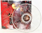Mikasa Holiday Splendor 12" Pillar Candle Holder/cake Plate With Original Box. Fixed Price $11.69.
