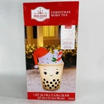 New! 3.2 Ft Christmas Boba Tea Lighted Yard Inflatable Holiday Time. Fixed Price $34.99.