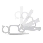 Lites-up Clear Multi-directional Gutter/shingle Clip For Christmas Lights 100. Fixed Price $16.95.