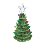 2021 Ganz Light-up Cermaic Christmas Tree 5" Mini Figurine Tabletop Ornament. Fixed Price $15.75.