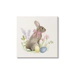 Stupell Industries Easter Bunny Rabbit Bow Spring Flowers & Eggs, Design By V.... Fixed Price $86.26.