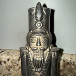 Christmas Nutcracker Stocking Holder Toy Soldier Hanger Weighted Bottom Flat. Fixed Price $20.00.