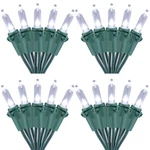 Brizled 4-PACK 33FT 100 Christmas String Lights, 120V, Indoor/outdoor Ul Cer. Fixed Price $85.48.