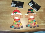 Hobby Lobby Highland Cow Clay Christmas Ornaments Set Of 2. Fixed Price $21.99.