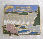 Bonneville Lock And Dam Tourist Travel Souvenir Collector Pin Columbia River. Fixed Price $14.99.
