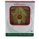 New Old Stock 6.5" The Trimmery Tree Top Star 2005 Decor Christmas. Fixed Price $16.49.
