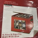Nib Holds 75 Christmas Ornament Storage Box X13" Protects Recollections. Fixed Price $19.99.