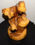 Jesus Capenter Olive Wood Christian Ow Carvers Carved Bethlehem Artists. Fixed Price $99.98.