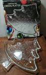 Crystalia Christmas Tree Serving Platter, Made Italy Beautiful. Fixed Price $9.99.