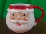 Santa Claus Rosie Cheeks Face Figural Mug 17OZ Target Wondershop Christmas 2024. Fixed Price $7.61.