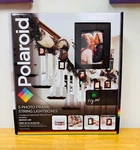Polaroid 5 Photo String Lightboxes Distressed Candlenut Wood - New. Fixed Price $10.99.