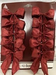 10 Enchanted Forest Brand Wired Christmas Bows. Fixed Price $9.99.