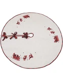 Manor Luxe Merry Christmas Truck Tree Skirt 56 Inch Round Natural New. Fixed Price $41.99.