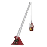 43" Tall Animated Musical Santa Christmas Crane Fun Holiday Tabletop Decor. Fixed Price $120.64.