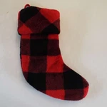 Wondershop Black Buffalo Plaid Plush Christmas Stocking Target Checkered 17". Fixed Price $24.99.