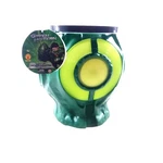 Green Lantern Rubies Light Up Halloween Trick Or Treat Pail Bucket 2011 Nwt. Fixed Price $65.00.