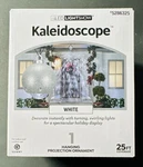 Gemmy Led Lightshow Kaleidoscope White Hanging Projection Ornament #5286325 New. Fixed Price $24.95.