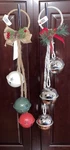 Two Ashland Christmas Holiday 3 Bell Door Wall Mantle Hanger Decor Nwt. Fixed Price $19.75.