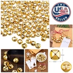 200 Gold Metal Jingle Bells - Perfect For Diy Christmas Decorations & Crafts. Fixed Price $45.99.
