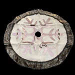 Christmas Tree Skirt 48 Faux Fur Burlap Rustic Farmhouse Valery Madelyn. Fixed Price $28.48.