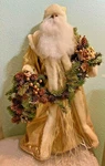 Beautiful Santa 22" Tree Topper Or Table Christmas Display. Fixed Price $19.99.