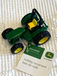 Kurt S Adler, John Deere Tractor Ornament. Fixed Price $6.95.