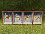 Sakura Debbie Mumm Christmas Divided Serving Tray Snowman Angel Village. Fixed Price $30.00.