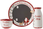 Child To Cherish Santa's Message Set, Cookie Plate, Milk Ja.... Fixed Price $52.99.