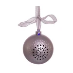 Kurt S. Adler Music Playing Hanging Ball Ornament For Christmas Tree, Silver, 3". Fixed Price $28.55.