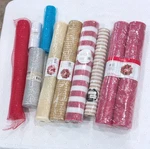Celebrate It Holiday Time Paper Mart Mesh Door Decor Assorted Christmas. Fixed Price $29.99.