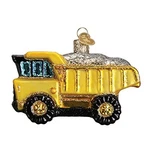 Old World Christmas Yellow Toy Dump Truck Glass Tree Ornament 44085 Free Box New. Fixed Price $20.98.