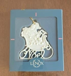 Lenox Porcelain "noel Holiday Wish" Ornament, #4816, Santa's Sleigh. Fixed Price $8.50.