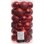 Decoris 2.4 In. Shatterproof Christmas Red Bauble Ornament (37-PACK). Fixed Price $12.36.