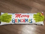Grinch 30 Pillow W/ Furry Hands Christmas Throw Accent Bed Home Decor Holid. Fixed Price $37.99.