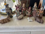 11PC House Of Lloyd Christmas Nativity Set Vintage 1989 Porcelain Figurines. Fixed Price $45.00.