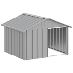 Dog House Outdoor Pet Kennel Puppy Shelter Galvanized Steel Vidaxl. Fixed Price $188.99.